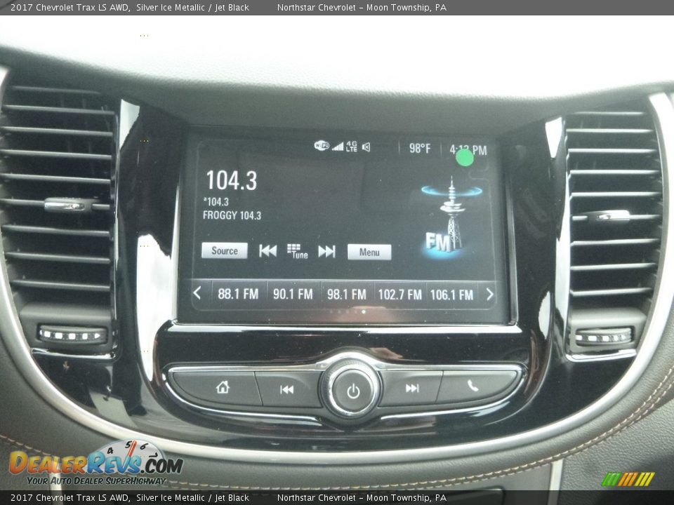 2017 Chevrolet Trax LS AWD Silver Ice Metallic / Jet Black Photo #18
