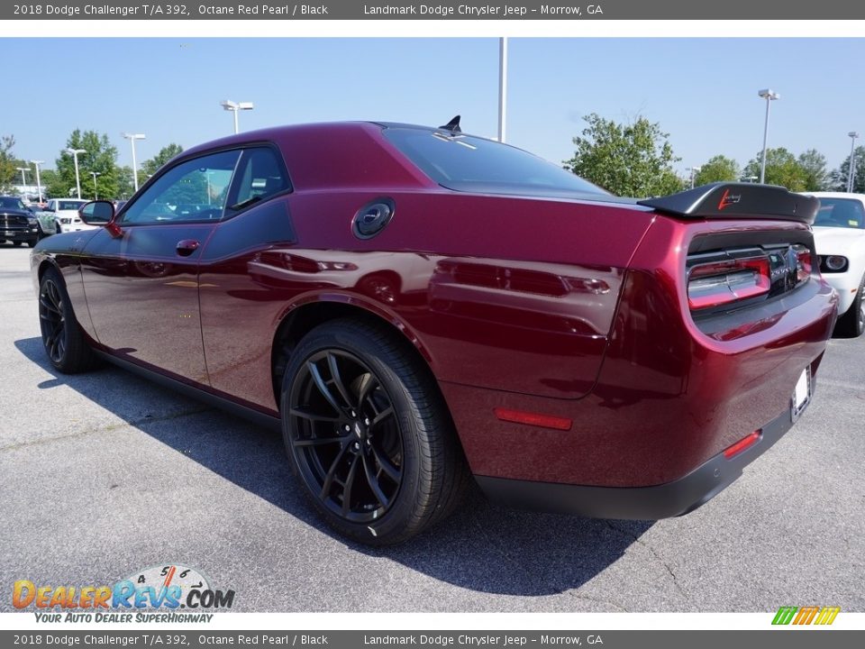 2018 Dodge Challenger T/A 392 Octane Red Pearl / Black Photo #2