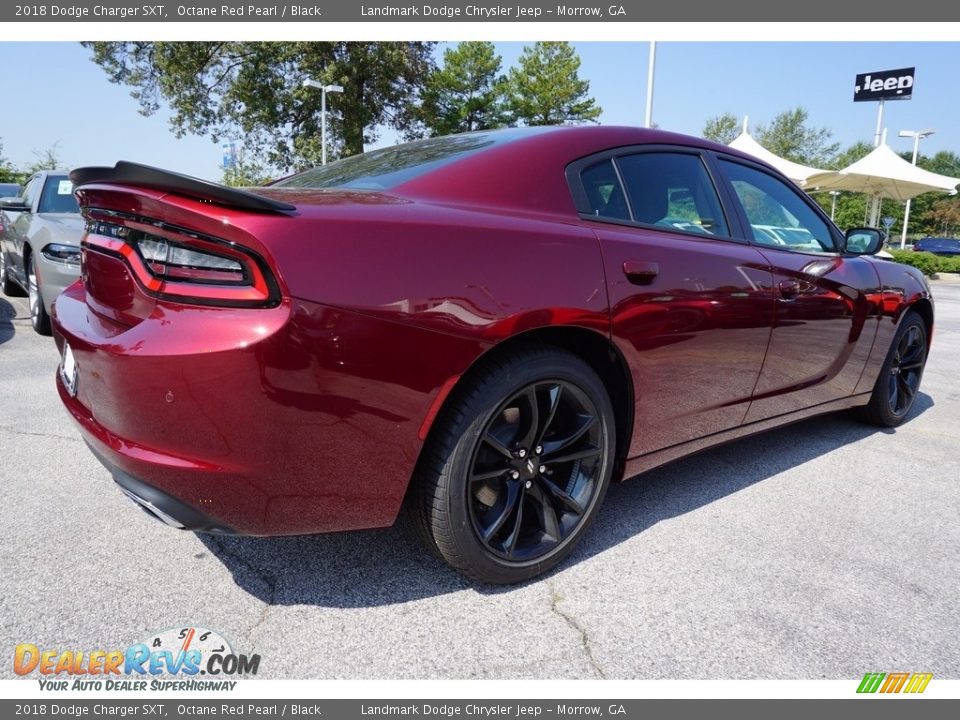 2018 Dodge Charger SXT Octane Red Pearl / Black Photo #3