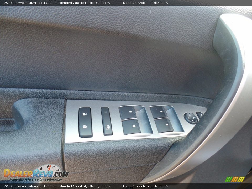 2013 Chevrolet Silverado 1500 LT Extended Cab 4x4 Black / Ebony Photo #16