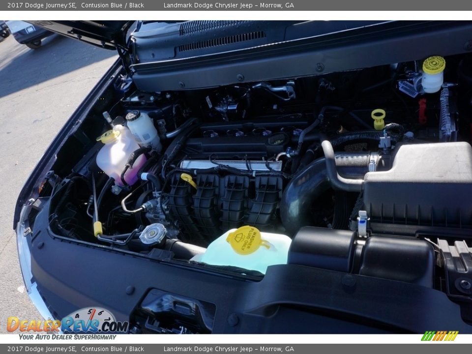 2017 Dodge Journey SE Contusion Blue / Black Photo #8