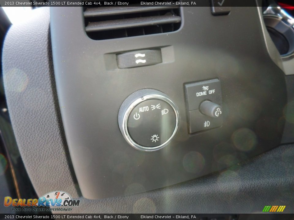 2013 Chevrolet Silverado 1500 LT Extended Cab 4x4 Black / Ebony Photo #25