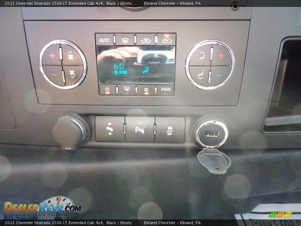 2013 Chevrolet Silverado 1500 LT Extended Cab 4x4 Black / Ebony Photo #31