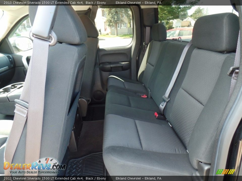 2013 Chevrolet Silverado 1500 LT Extended Cab 4x4 Black / Ebony Photo #36