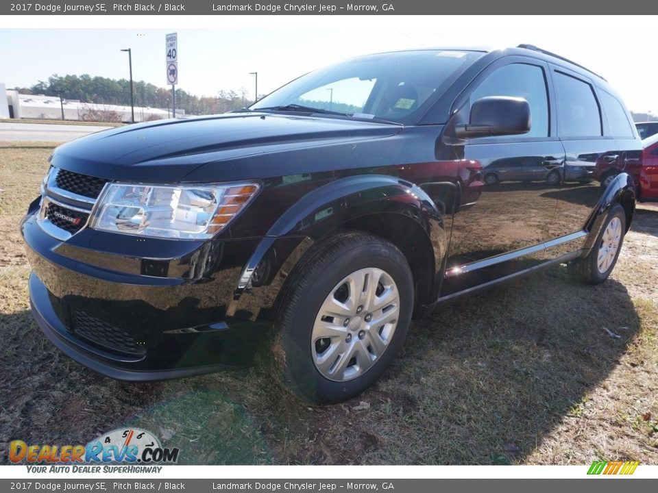 2017 Dodge Journey SE Pitch Black / Black Photo #1