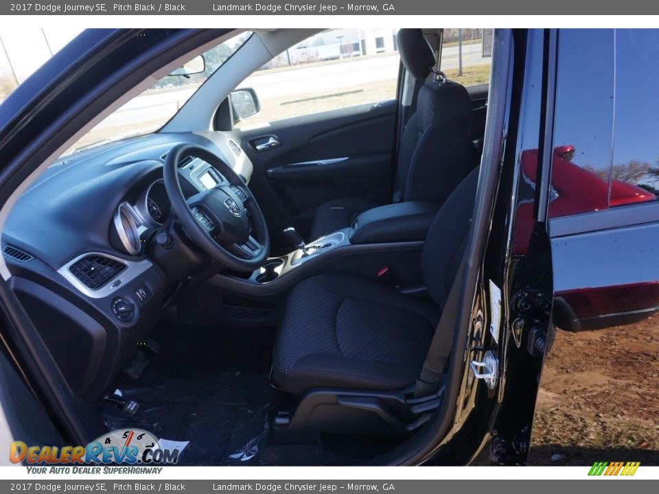 2017 Dodge Journey SE Pitch Black / Black Photo #6