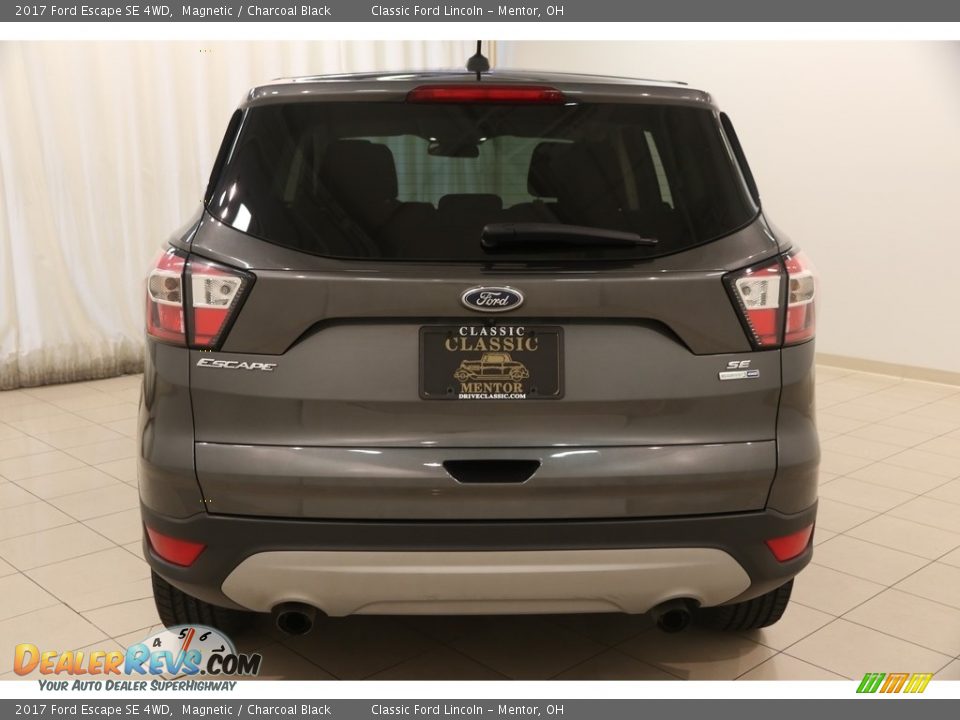 2017 Ford Escape SE 4WD Magnetic / Charcoal Black Photo #15
