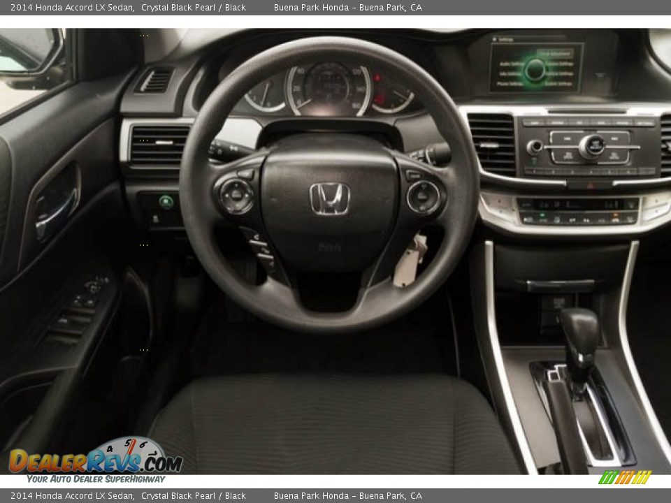 2014 Honda Accord LX Sedan Crystal Black Pearl / Black Photo #5