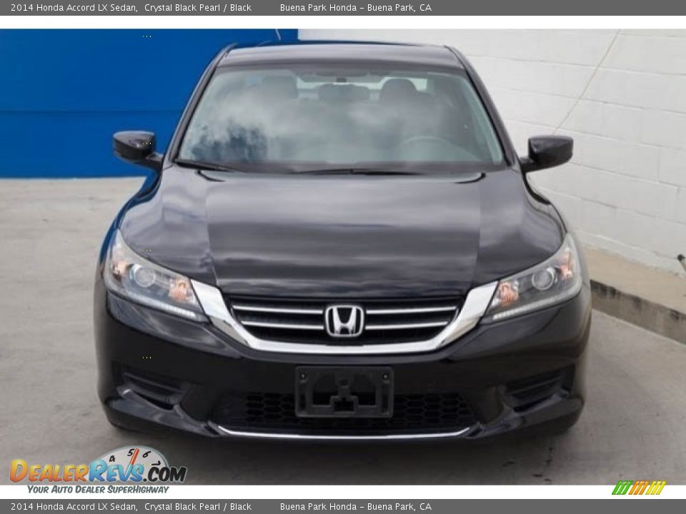 2014 Honda Accord LX Sedan Crystal Black Pearl / Black Photo #7