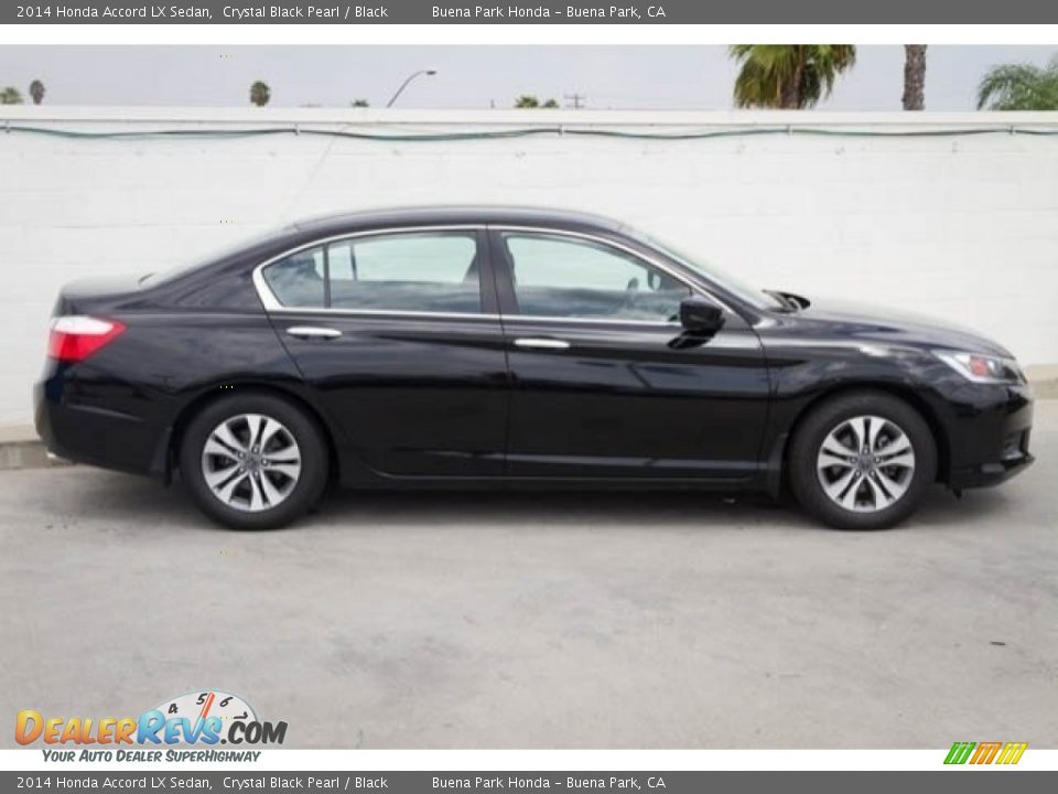2014 Honda Accord LX Sedan Crystal Black Pearl / Black Photo #8
