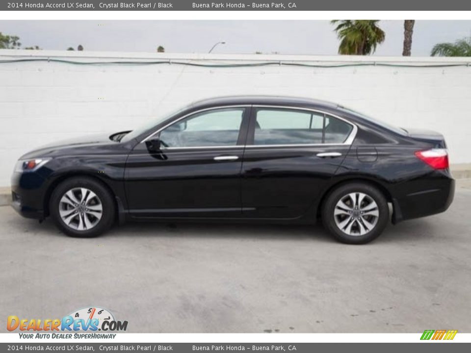 2014 Honda Accord LX Sedan Crystal Black Pearl / Black Photo #10