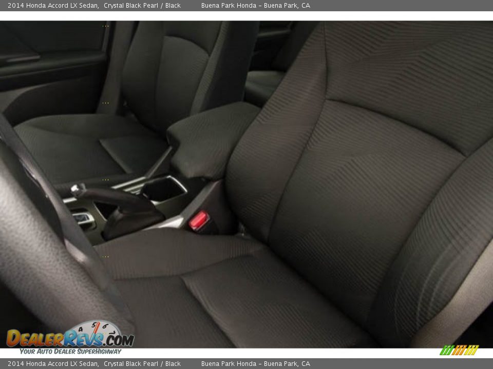 2014 Honda Accord LX Sedan Crystal Black Pearl / Black Photo #12