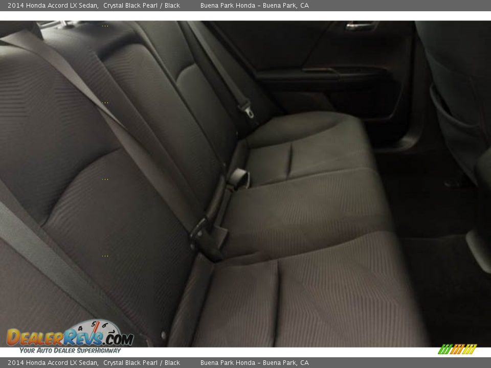 2014 Honda Accord LX Sedan Crystal Black Pearl / Black Photo #14