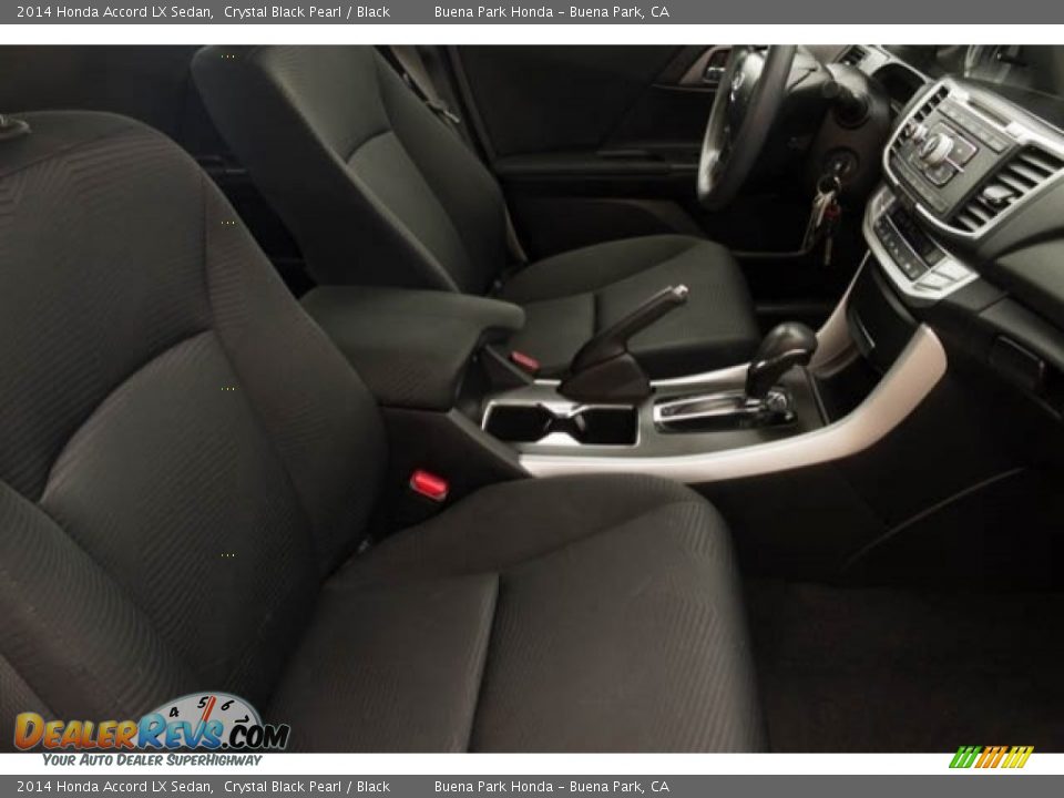 2014 Honda Accord LX Sedan Crystal Black Pearl / Black Photo #16
