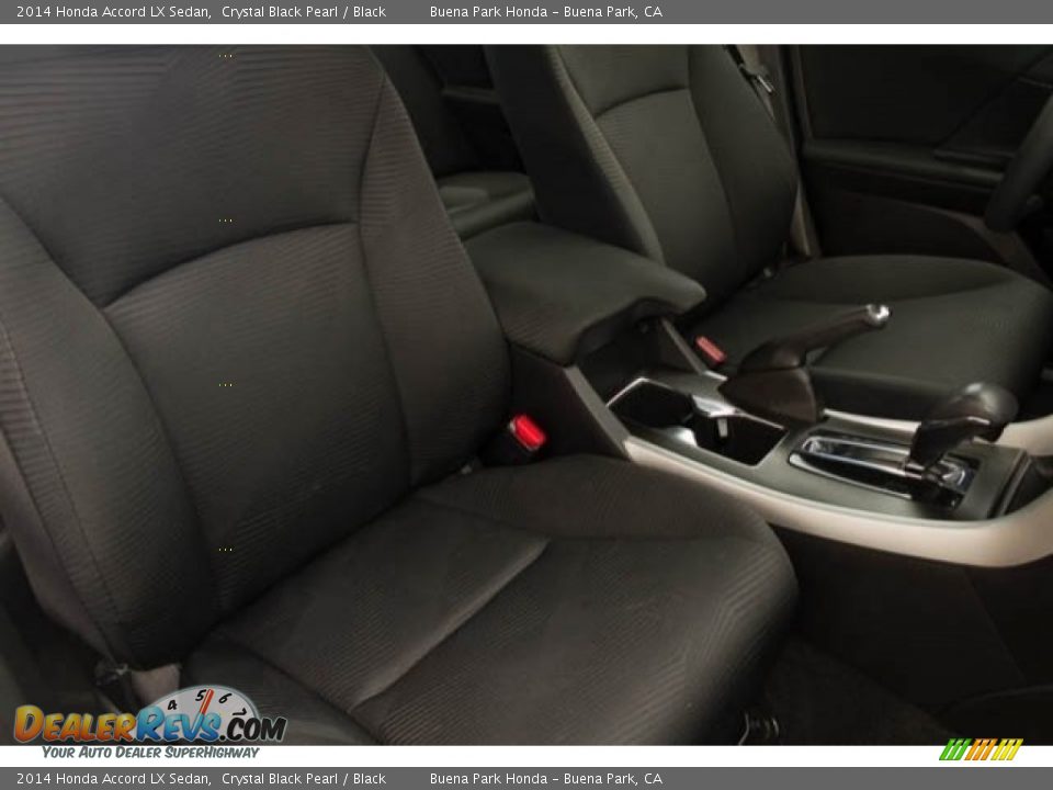 2014 Honda Accord LX Sedan Crystal Black Pearl / Black Photo #17