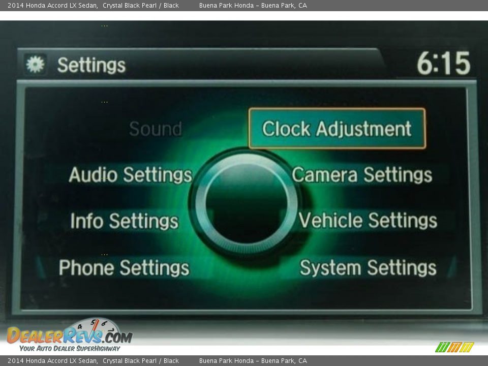 2014 Honda Accord LX Sedan Crystal Black Pearl / Black Photo #19