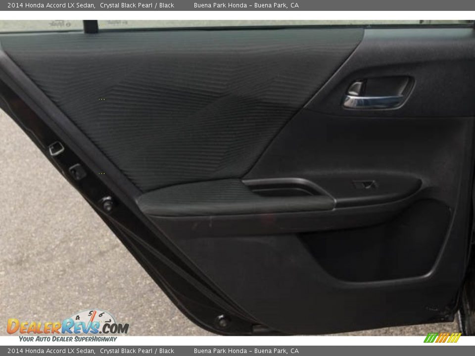 2014 Honda Accord LX Sedan Crystal Black Pearl / Black Photo #22
