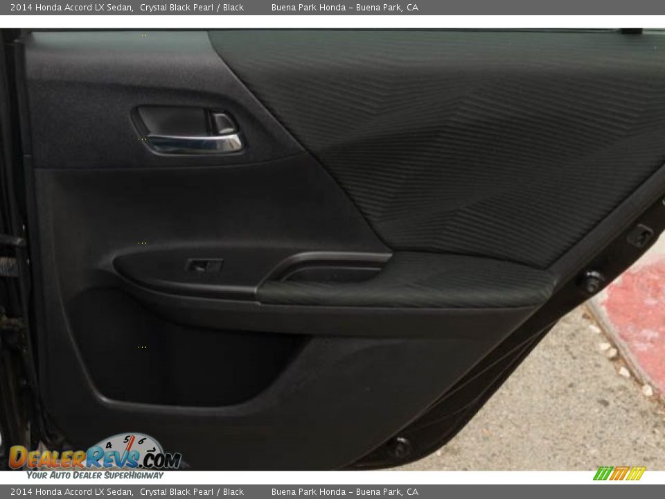 2014 Honda Accord LX Sedan Crystal Black Pearl / Black Photo #23