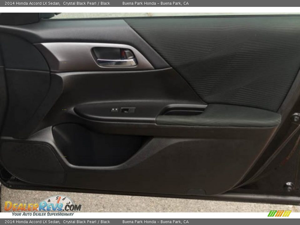 2014 Honda Accord LX Sedan Crystal Black Pearl / Black Photo #24