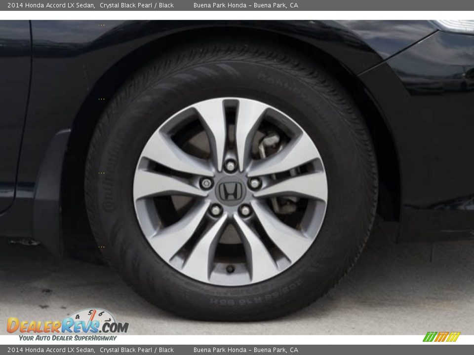 2014 Honda Accord LX Sedan Crystal Black Pearl / Black Photo #27