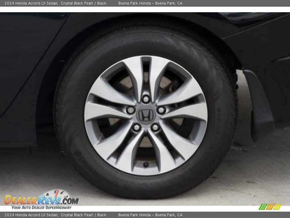 2014 Honda Accord LX Sedan Crystal Black Pearl / Black Photo #28
