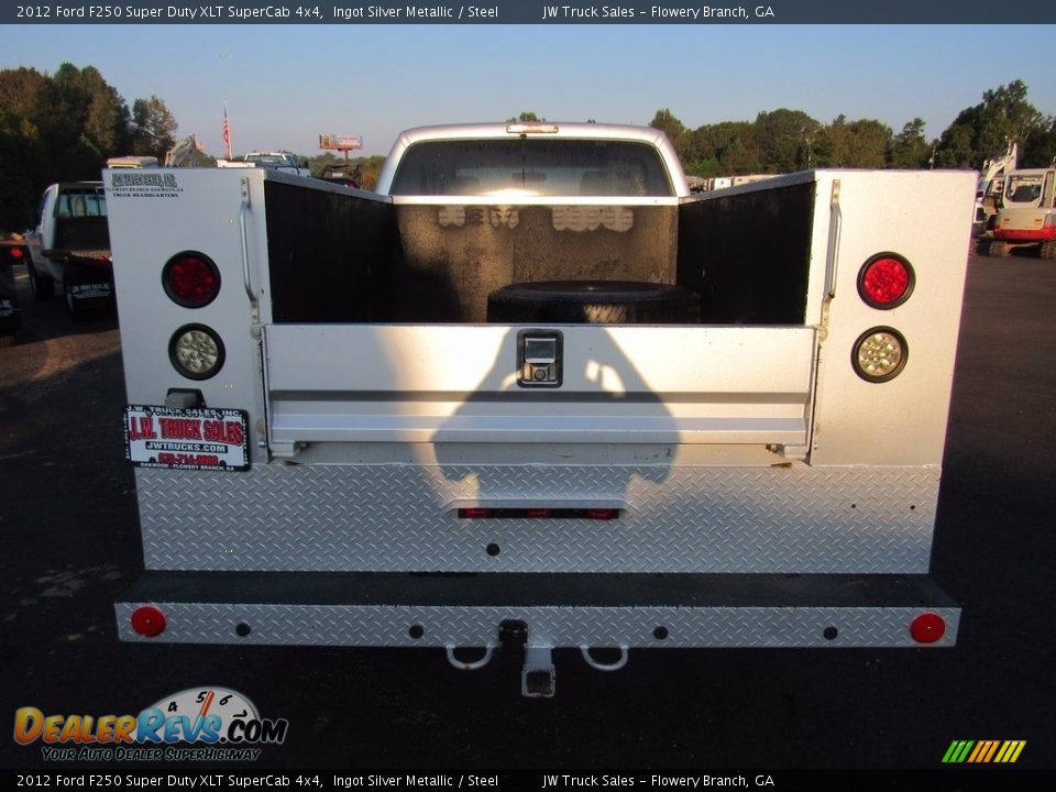 2012 Ford F250 Super Duty XLT SuperCab 4x4 Ingot Silver Metallic / Steel Photo #7