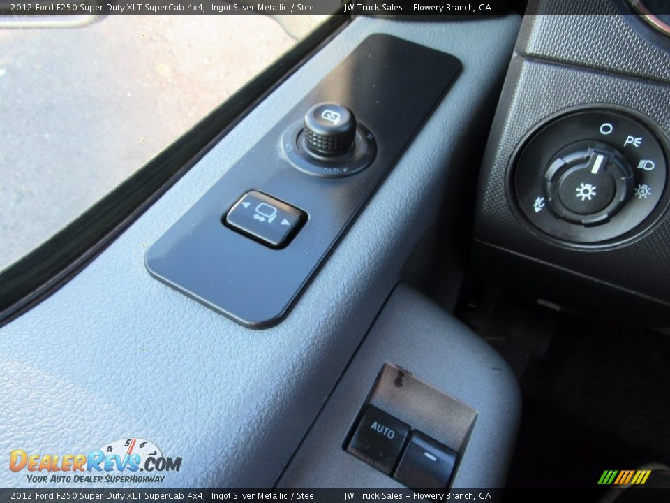 2012 Ford F250 Super Duty XLT SuperCab 4x4 Ingot Silver Metallic / Steel Photo #25