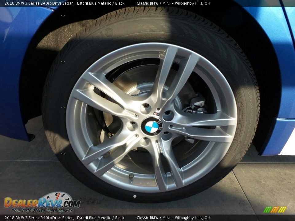 2018 BMW 3 Series 340i xDrive Sedan Estoril Blue Metallic / Black Photo #4