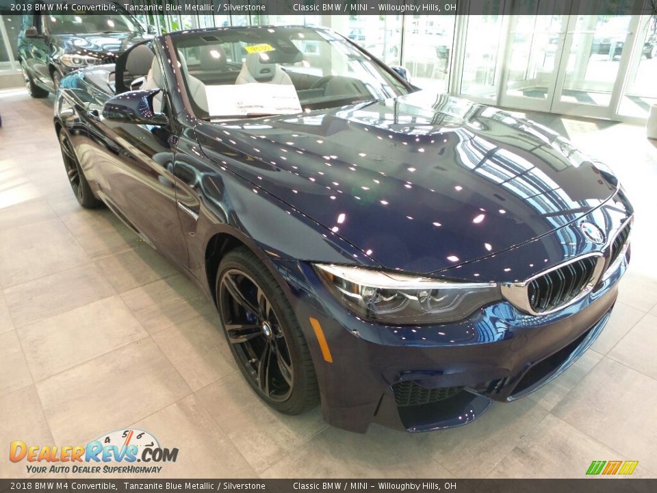 Tanzanite Blue Metallic 2018 BMW M4 Convertible Photo #1