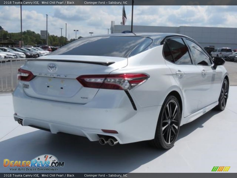 2018 Toyota Camry XSE Wind Chill Pearl / Black Photo #6