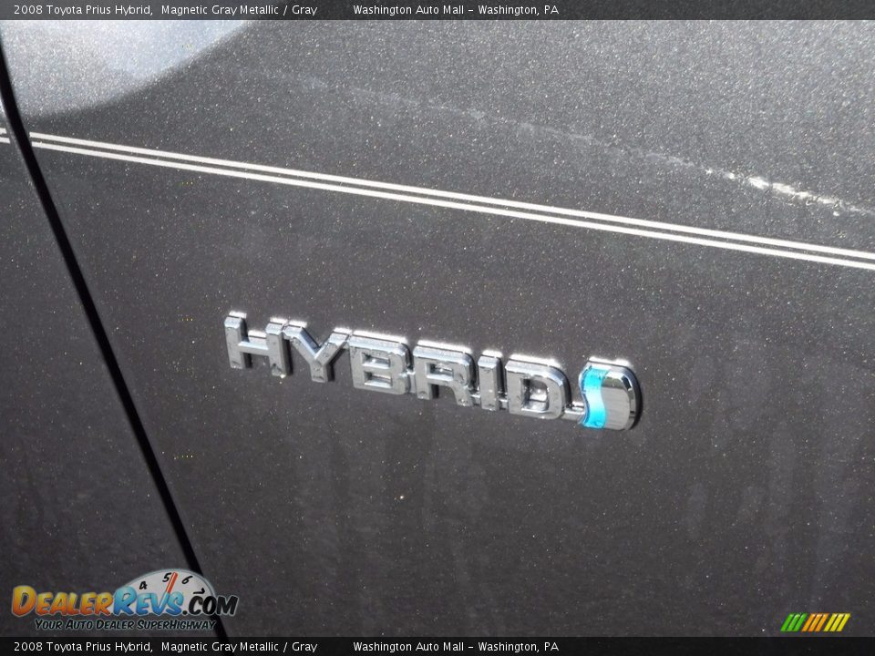 2008 Toyota Prius Hybrid Magnetic Gray Metallic / Gray Photo #4