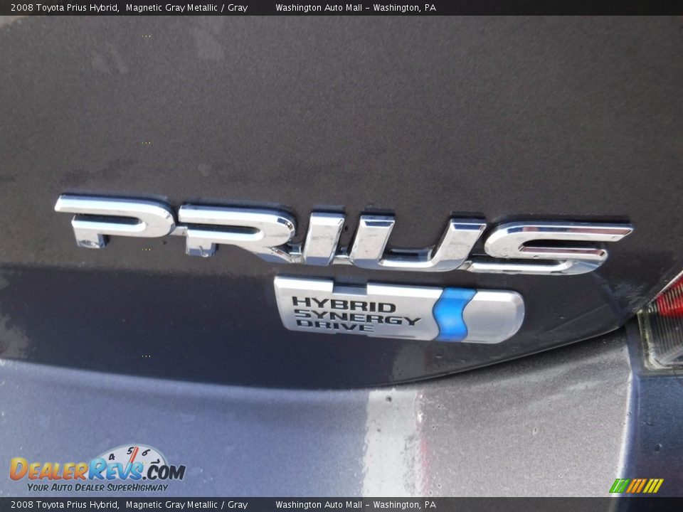 2008 Toyota Prius Hybrid Magnetic Gray Metallic / Gray Photo #11