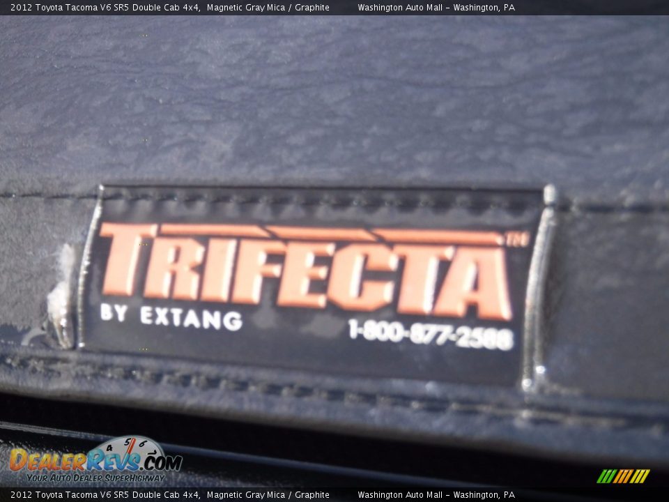 2012 Toyota Tacoma V6 SR5 Double Cab 4x4 Magnetic Gray Mica / Graphite Photo #13