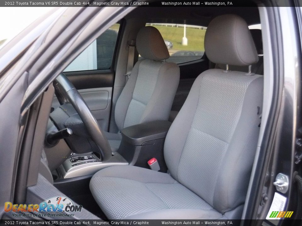2012 Toyota Tacoma V6 SR5 Double Cab 4x4 Magnetic Gray Mica / Graphite Photo #18