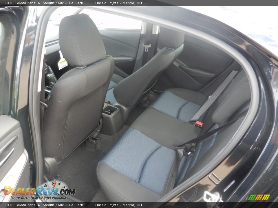 Rear Seat of 2018 Toyota Yaris iA  Photo #5