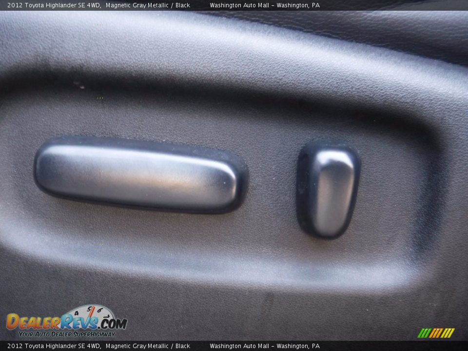 2012 Toyota Highlander SE 4WD Magnetic Gray Metallic / Black Photo #16