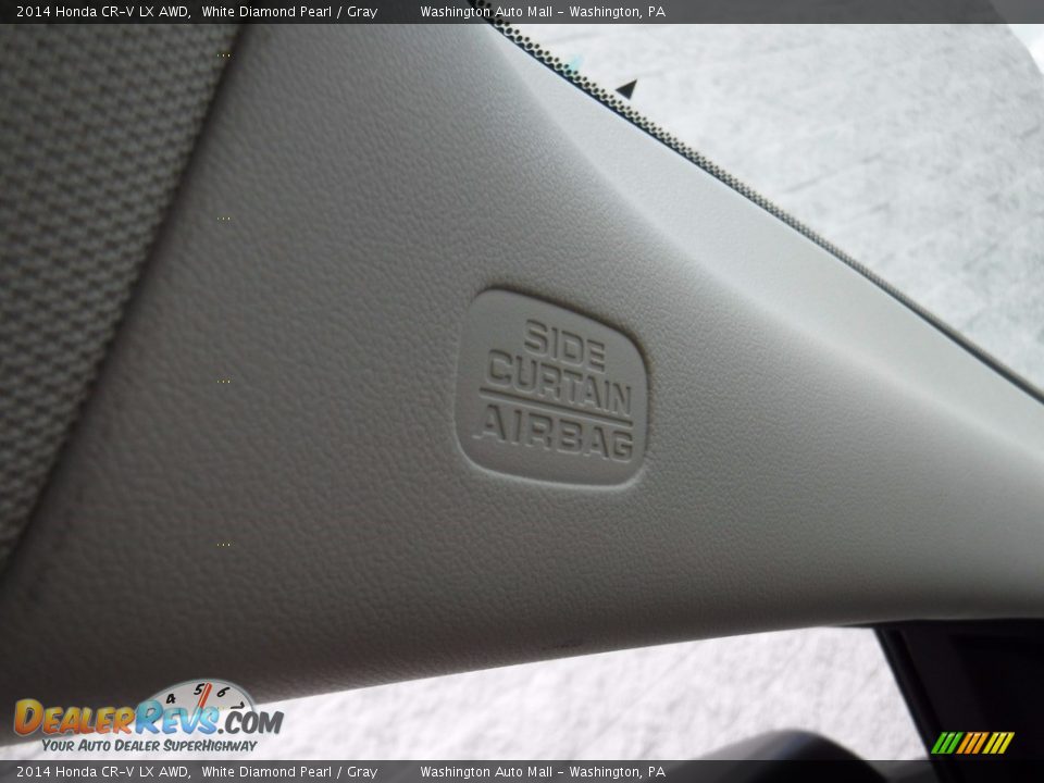 2014 Honda CR-V LX AWD White Diamond Pearl / Gray Photo #20