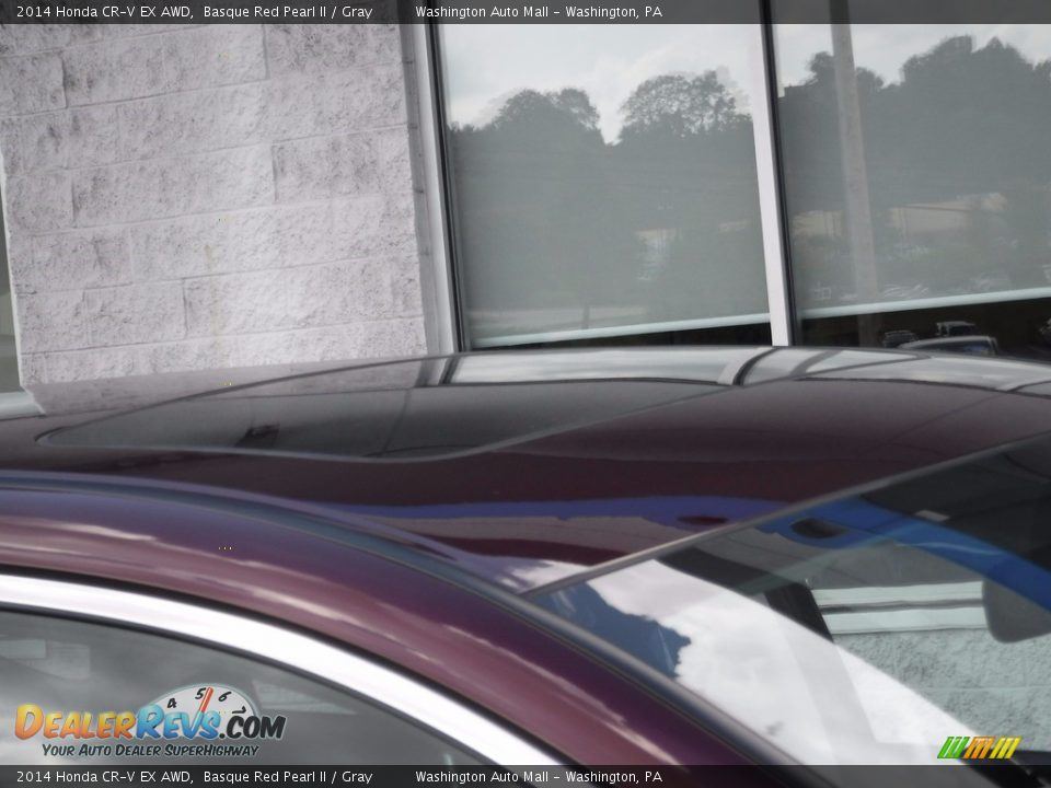 2014 Honda CR-V EX AWD Basque Red Pearl II / Gray Photo #4