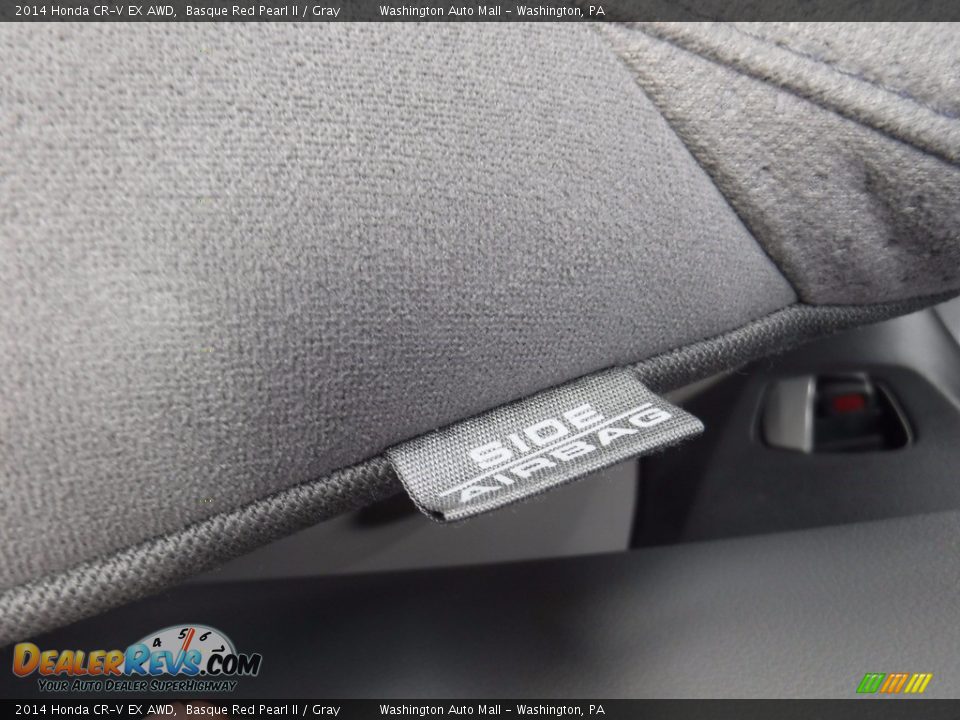 2014 Honda CR-V EX AWD Basque Red Pearl II / Gray Photo #14