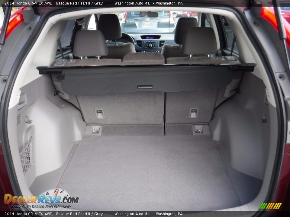 2014 Honda CR-V EX AWD Basque Red Pearl II / Gray Photo #21