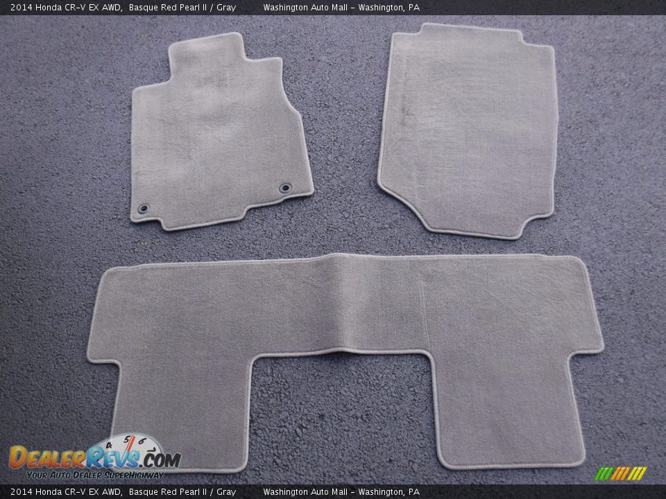 2014 Honda CR-V EX AWD Basque Red Pearl II / Gray Photo #22