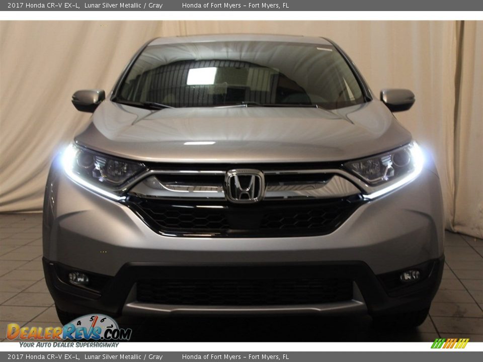 2017 Honda CR-V EX-L Lunar Silver Metallic / Gray Photo #3