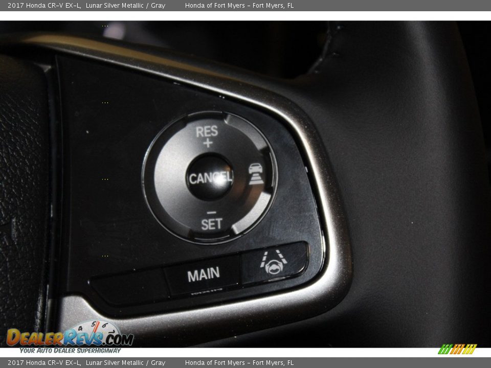 2017 Honda CR-V EX-L Lunar Silver Metallic / Gray Photo #14