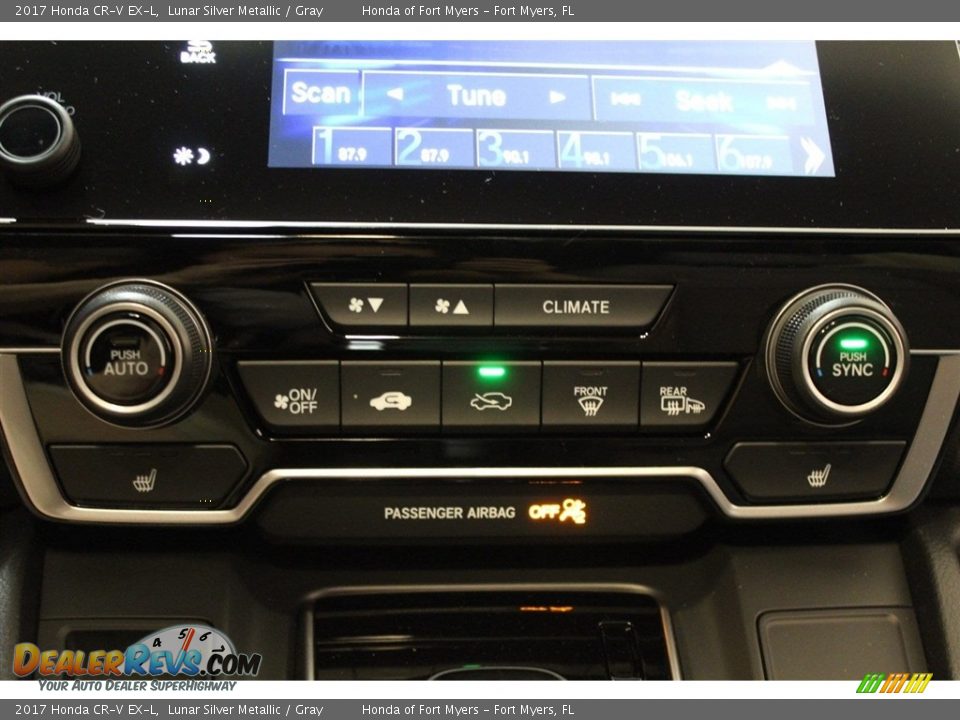 2017 Honda CR-V EX-L Lunar Silver Metallic / Gray Photo #18