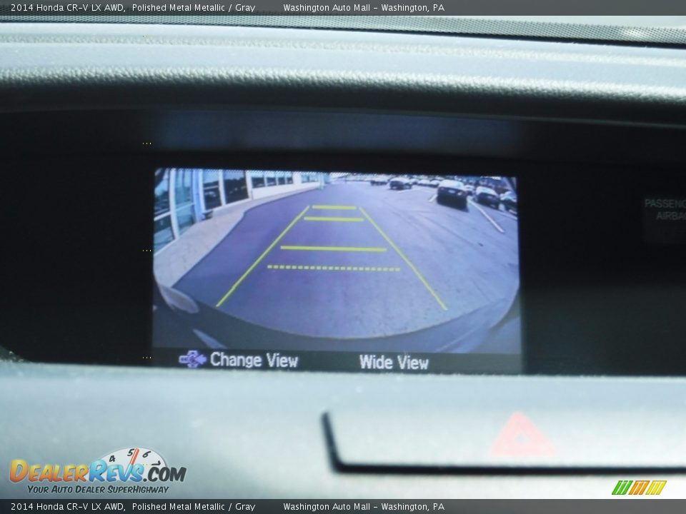 2014 Honda CR-V LX AWD Polished Metal Metallic / Gray Photo #16