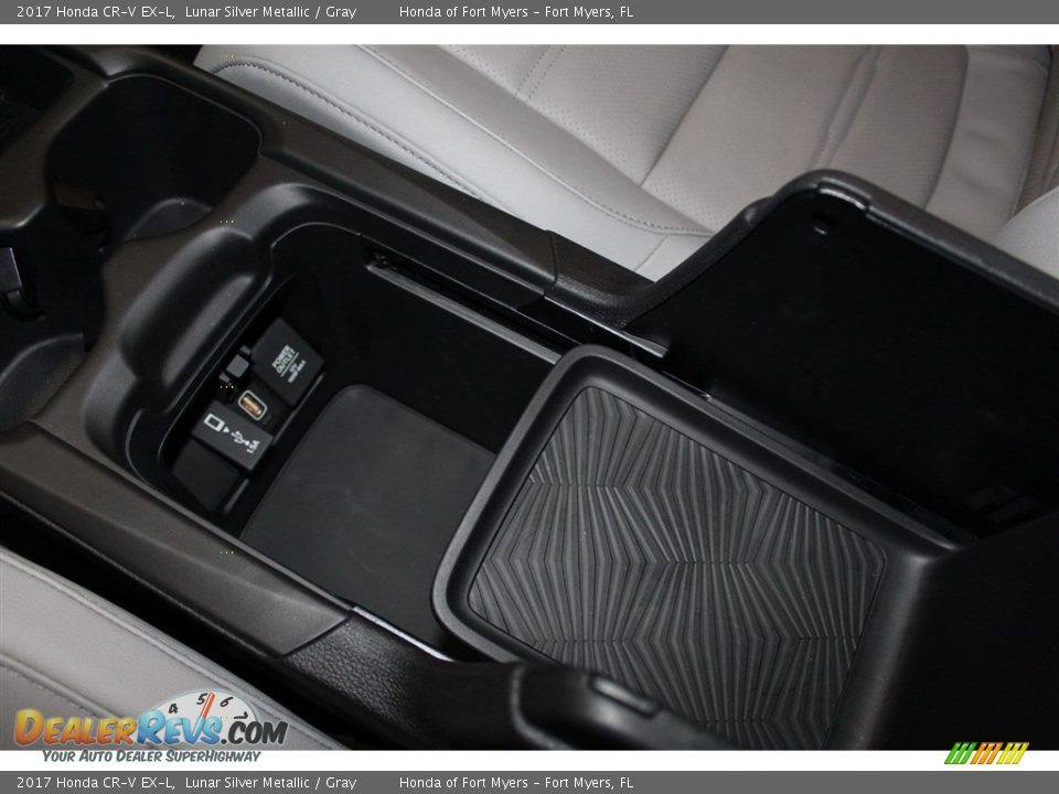 2017 Honda CR-V EX-L Lunar Silver Metallic / Gray Photo #21