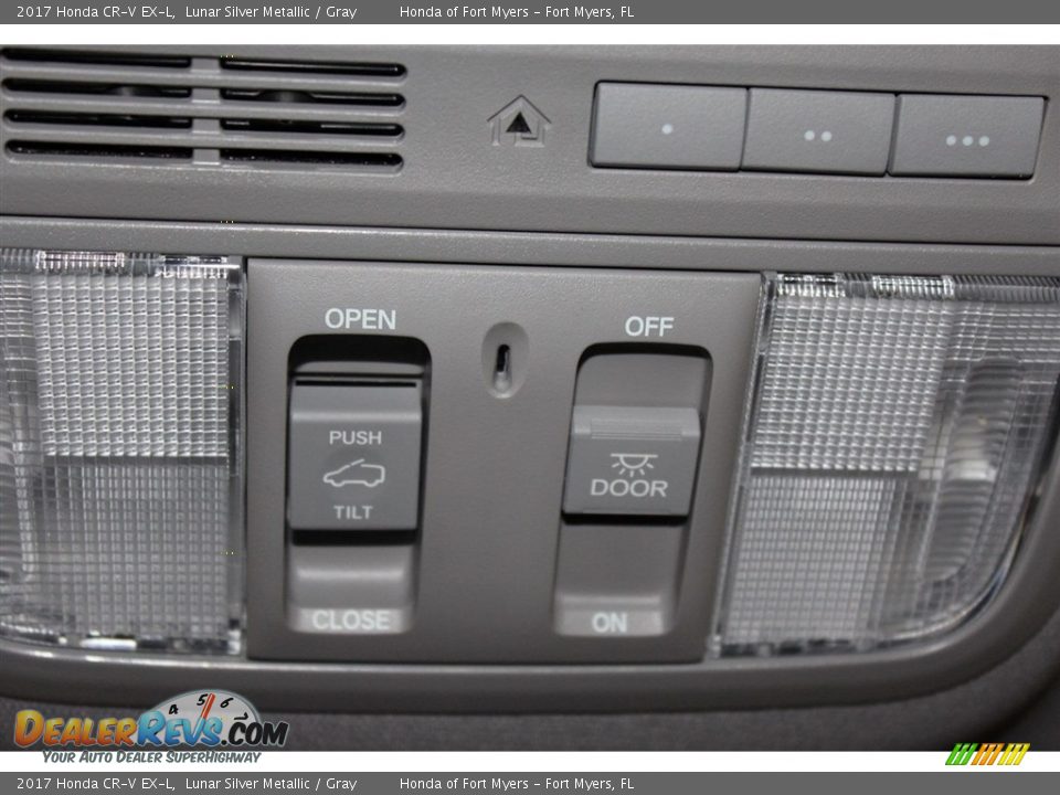 2017 Honda CR-V EX-L Lunar Silver Metallic / Gray Photo #22
