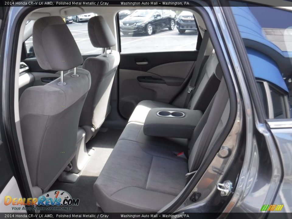 2014 Honda CR-V LX AWD Polished Metal Metallic / Gray Photo #20