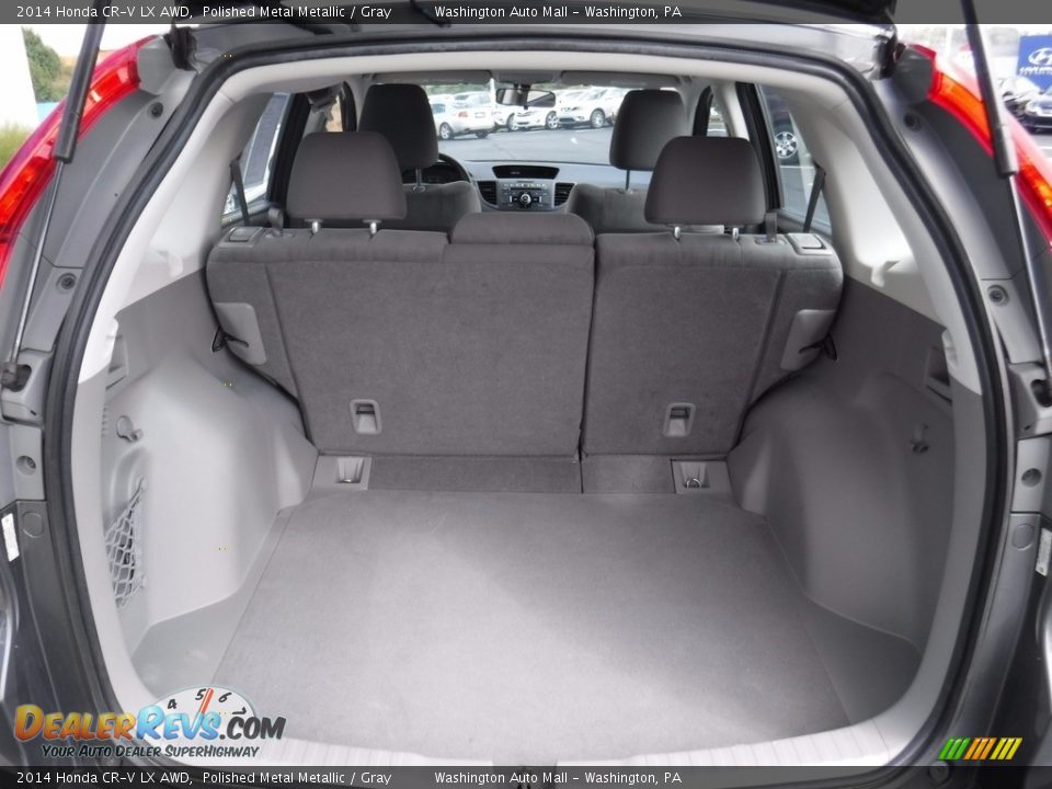 2014 Honda CR-V LX AWD Polished Metal Metallic / Gray Photo #21