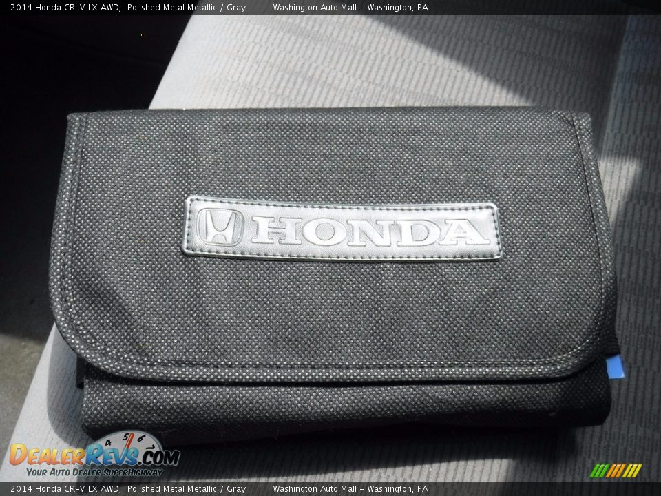 2014 Honda CR-V LX AWD Polished Metal Metallic / Gray Photo #22